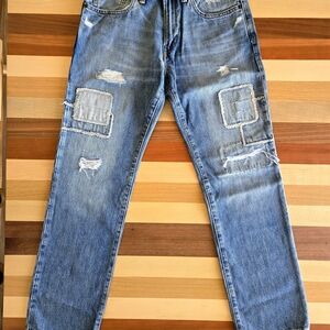 Trendy Distressed Boyfriend Jeans